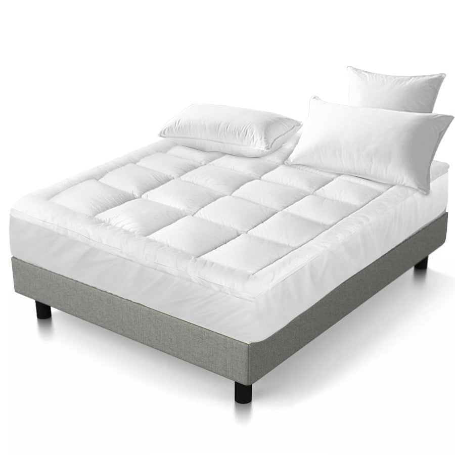 Marlook Bedding Mattress Topper Pillowtop Bamboo King