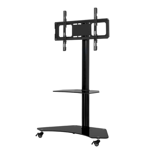 Marlook Mobile TV Stand for 32"-70" TVs Mount Bracket Portable Solid Trolley Cart