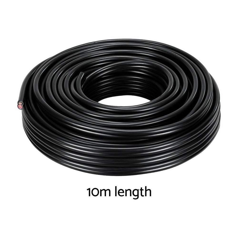 Marlook 3MM 10M Twin Core Wire Electrical Cable Extension Car 450V 2 Sheath