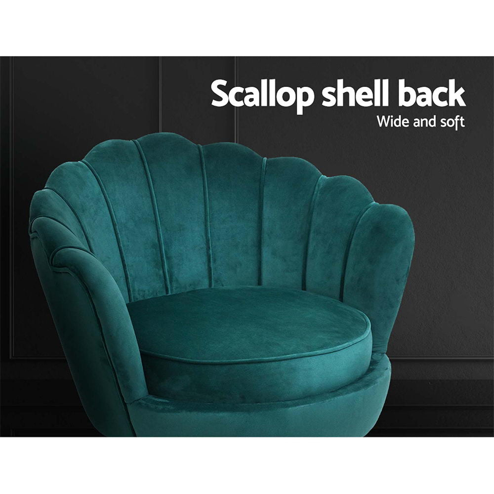 Marlook Armchair Velvet Green Callista