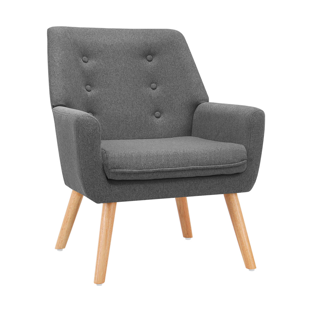 Marlook Fabric Dining Armchair - Grey