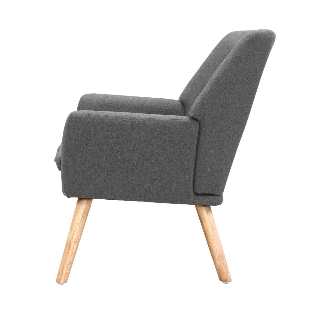 Marlook Fabric Dining Armchair - Grey