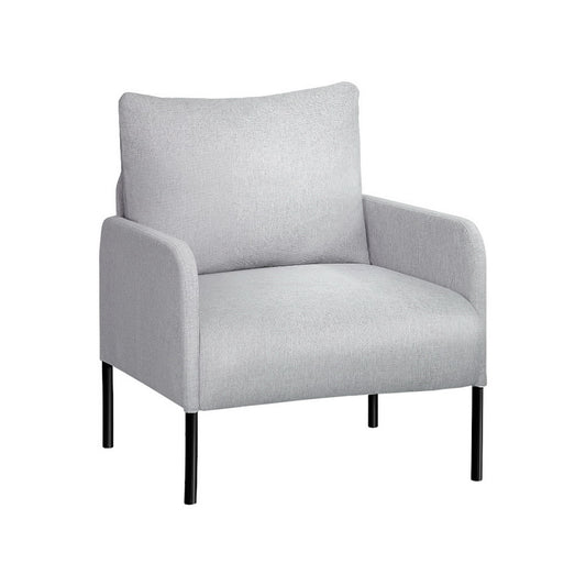 Marlook Armchair Accent Chair Pillow Fabric Grey