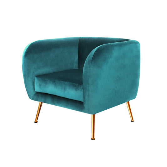 Marlook Armchair Lounge Sofa Arm Chair Accent Chairs Armchairs Couch Velvet Green