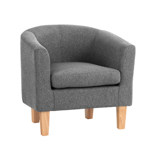 Marlook Abby Fabric Armchair - Grey