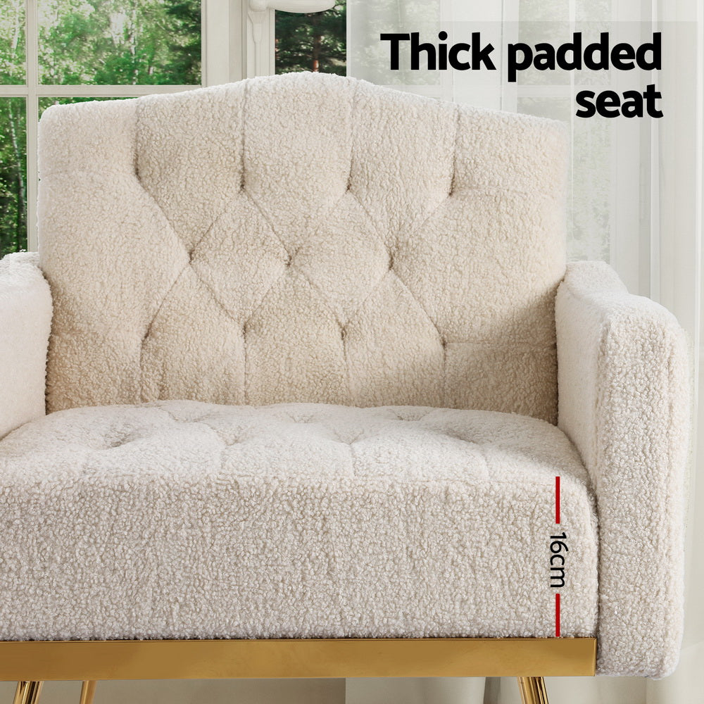 Marlook Armchair Boucle Beige Nicole