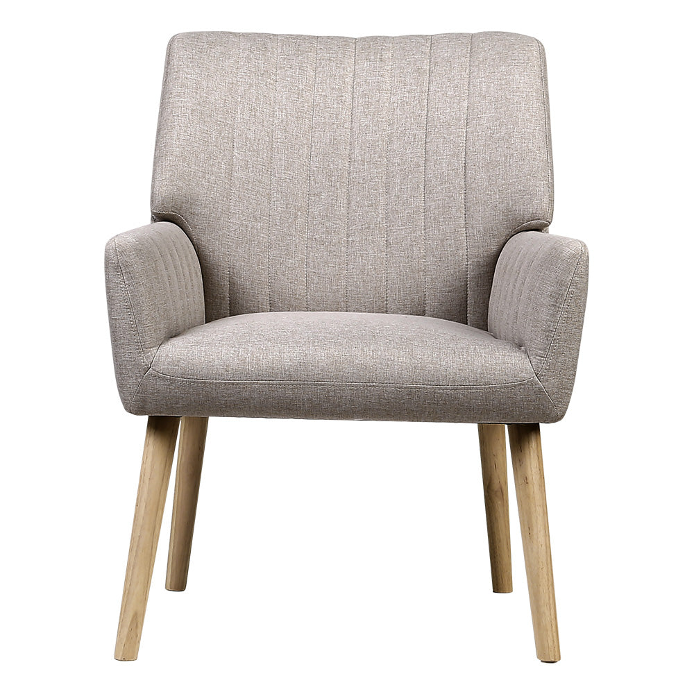 Marlook Armchair Fabric Beige Sebastini