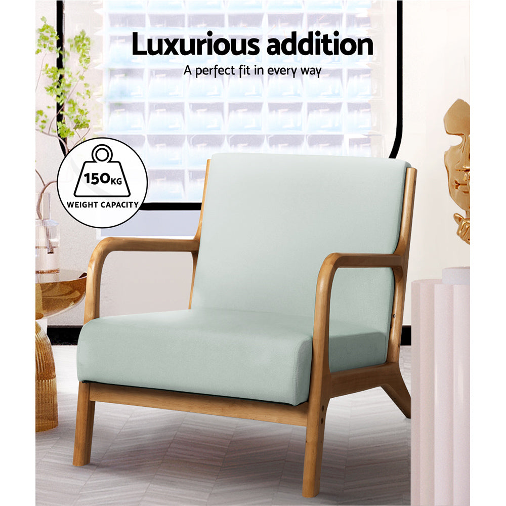 Marlook Armchair Fabric Grey Olive