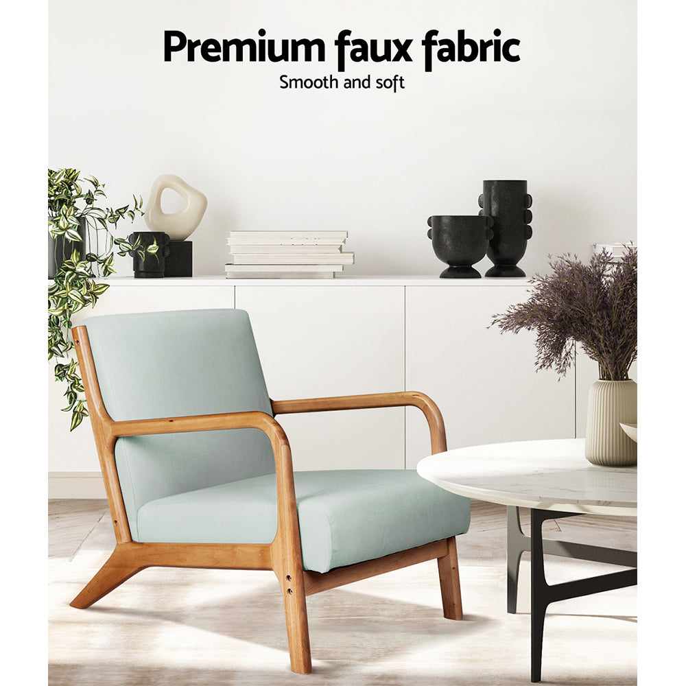 Marlook Armchair Fabric Grey Olive