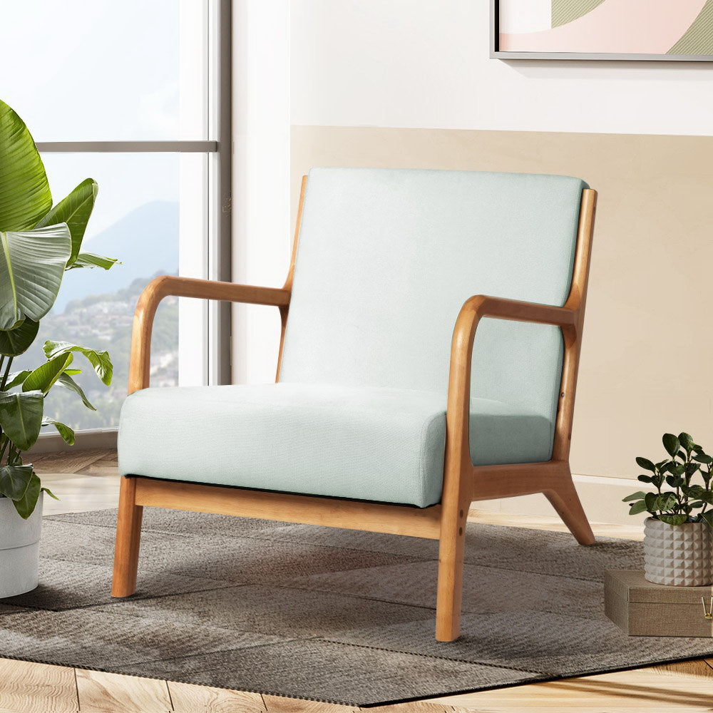 Marlook Armchair Fabric Grey Olive