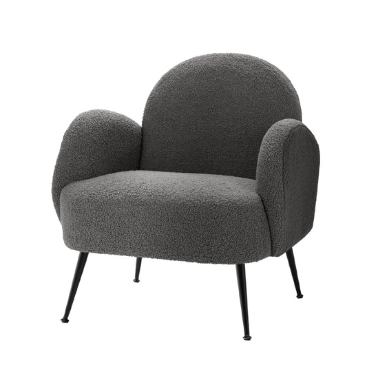 Marlook Armchair Boucle Charcoal Hanes