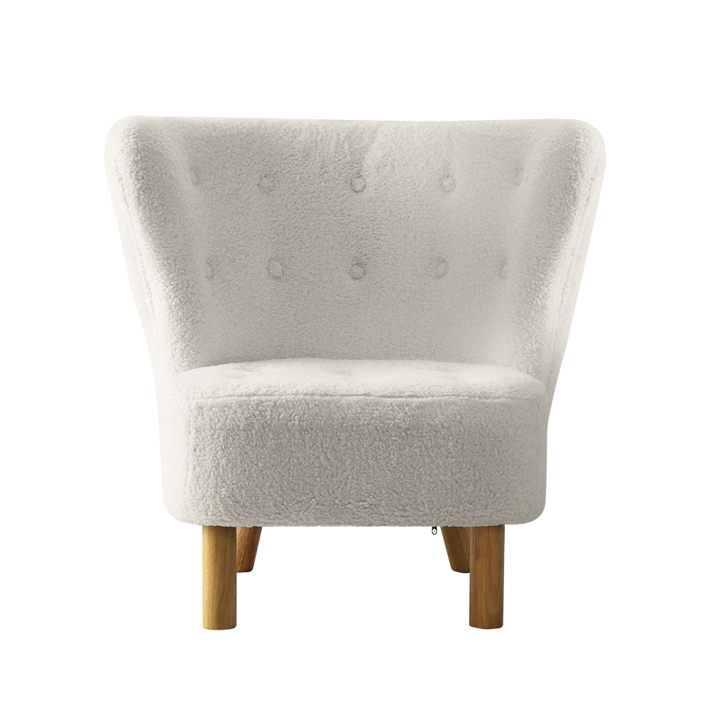 Marlook Armchair Lounge Accent Chair Armchairs Couch Chairs Sofa Bedroom White