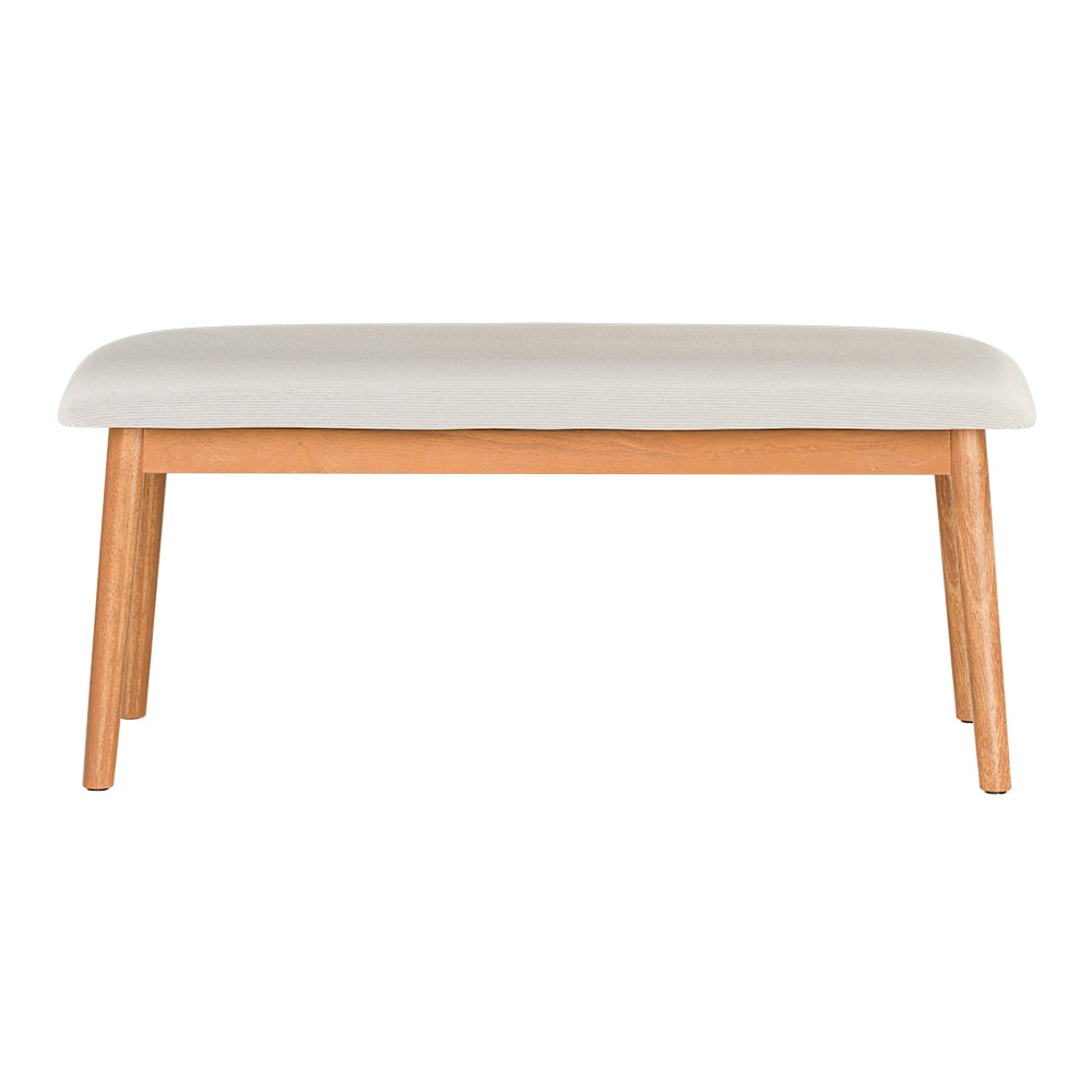 Marlook Dining Bench Upholstery Seat Wooden Chair 106cm