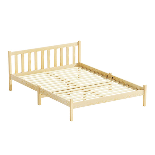 Marlook Bed Frame Double Size Wooden Oak SOFIE