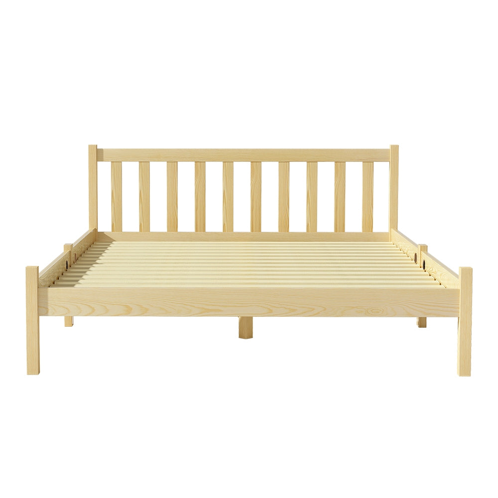 Marlook Bed Frame Double Size Wooden Oak SOFIE