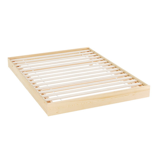 Marlook Bed Frame Double Size Floating Wooden Mattress Base Platform Timber ODIN