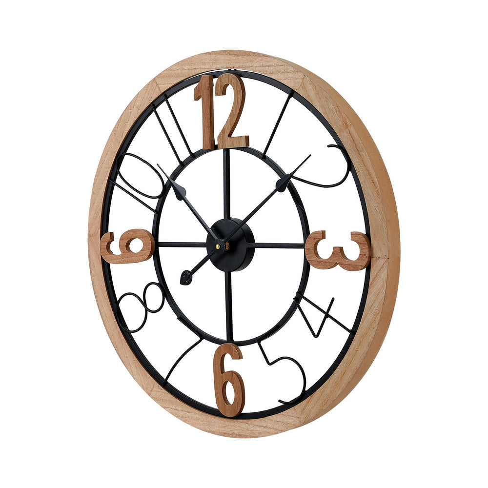 Marlook 60CM Wall Clock Wooden
