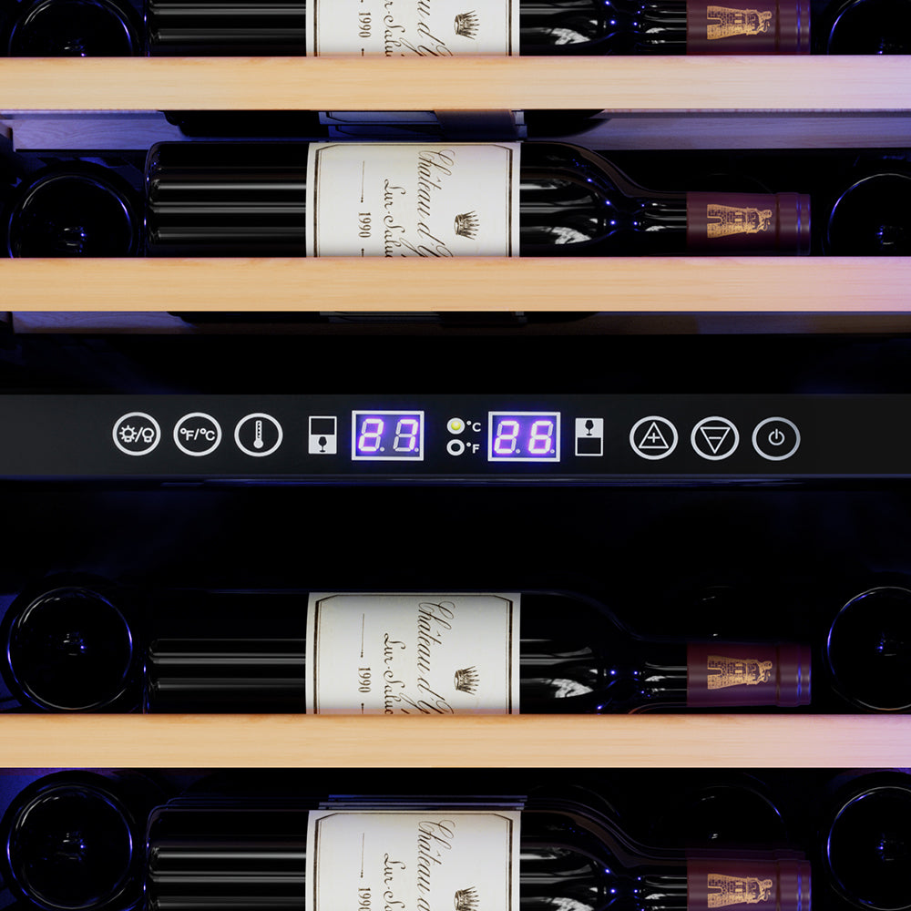 Marlook Wine Fridge Cooler Dual Zone 128 Bottles
