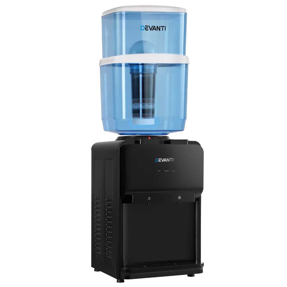 Marlook Water Cooler Dispenser Bench Top 22L Black