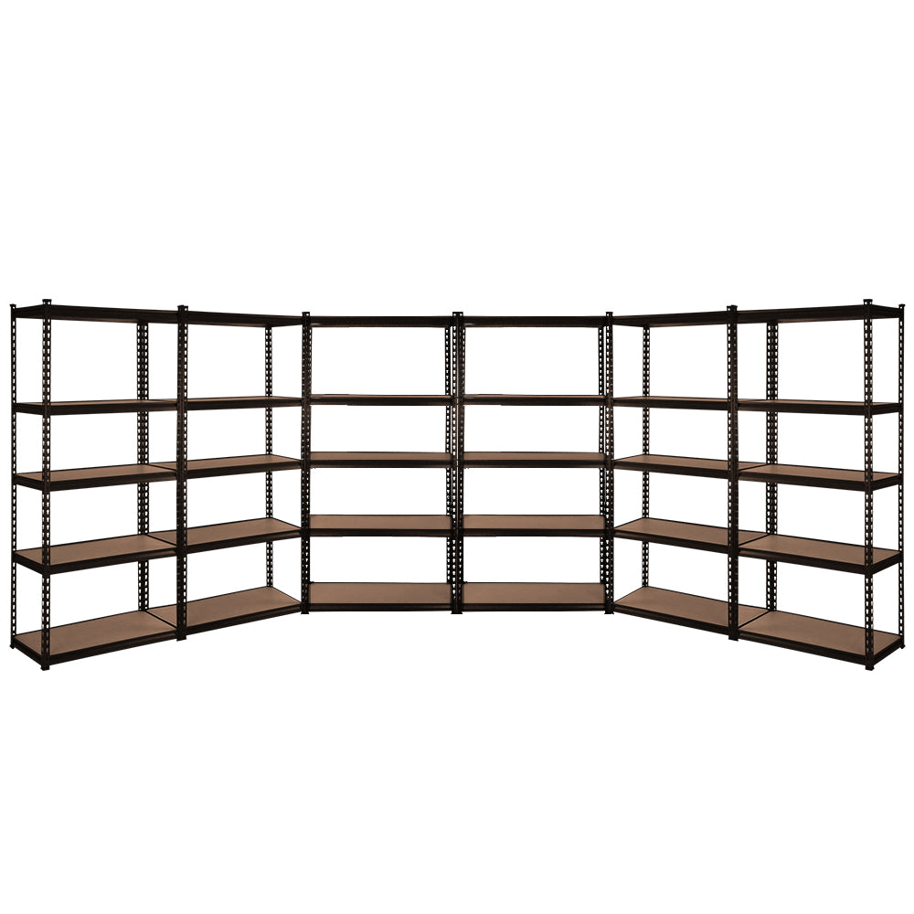 Marlook 6X1.5M Garage Shelving Warehouse Rack Storage Shelves Pallet Racking