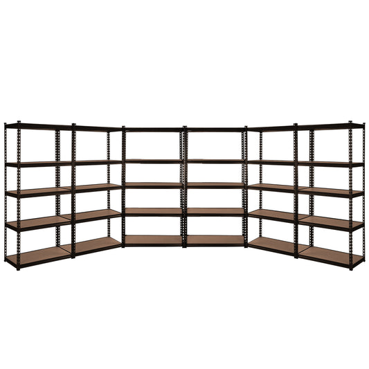 Marlook 6X1.5M Garage Shelving Warehouse Rack Storage Shelves Pallet Racking
