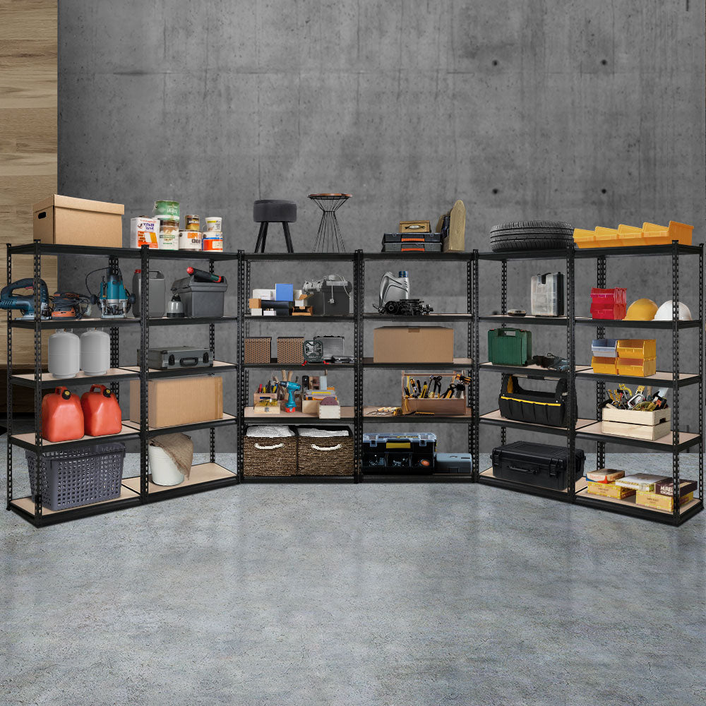 Marlook 6X1.5M Garage Shelving Warehouse Rack Storage Shelves Pallet Racking