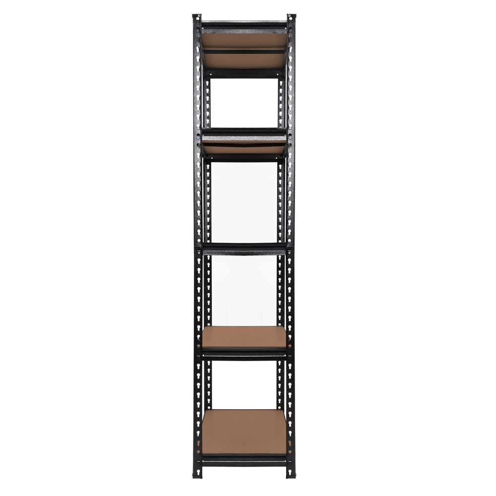 Marlook 4x1.8M Garage Shelving Warehouse Rack Pallet Racking Storage Shelve Black