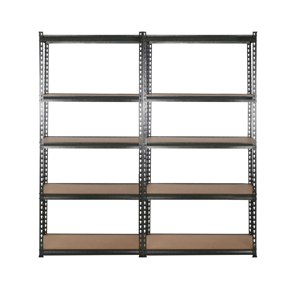 Marlook 4x1.8M Garage Shelving Warehouse Rack Pallet Racking Storage Charcoal
