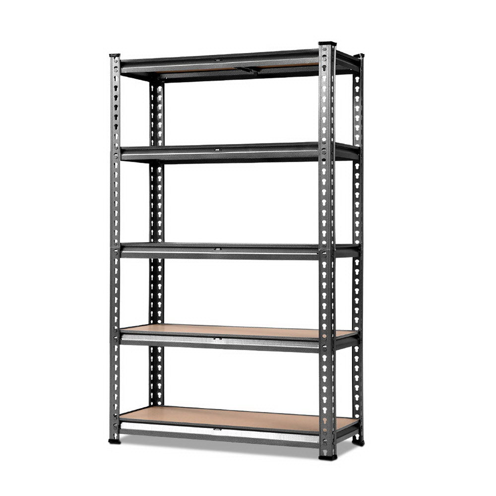 Marlook 1.5M Garage Shelving Warehouse Rack Pallet Racking Storage Shelf Charcoal
