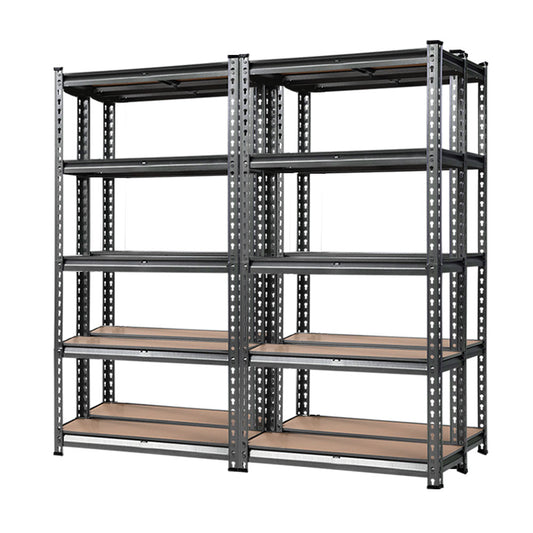 Marlook 4x1.5M Garage Shelving Warehouse Rack Pallet Racking Storage Charcoal