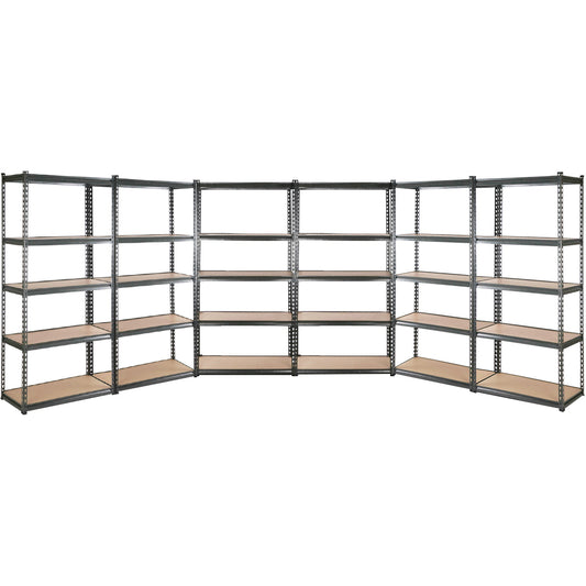 Marlook 6X1.5M Garage Shelving Warehouse Rack Pallet Racking Storage Shelves
