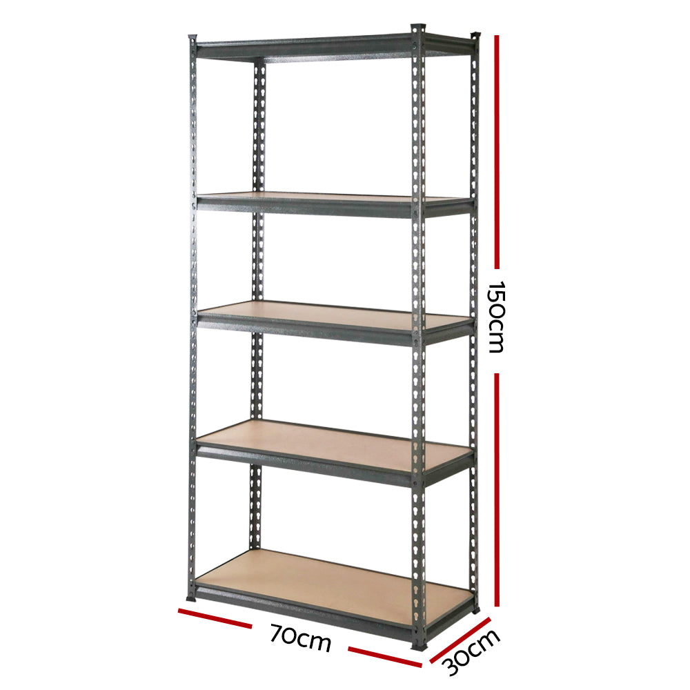 Marlook 6X1.5M Garage Shelving Warehouse Rack Pallet Racking Storage Shelves