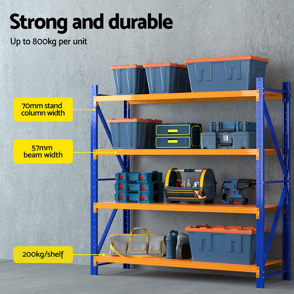 Marlook 2Mx1.8M Warehouse Shelving Garage Rack