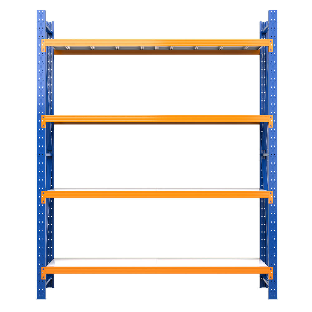 Marlook 2.4Mx2M Garage Shelving Warehouse Rack Pallet Racking Storage Shelf Blue